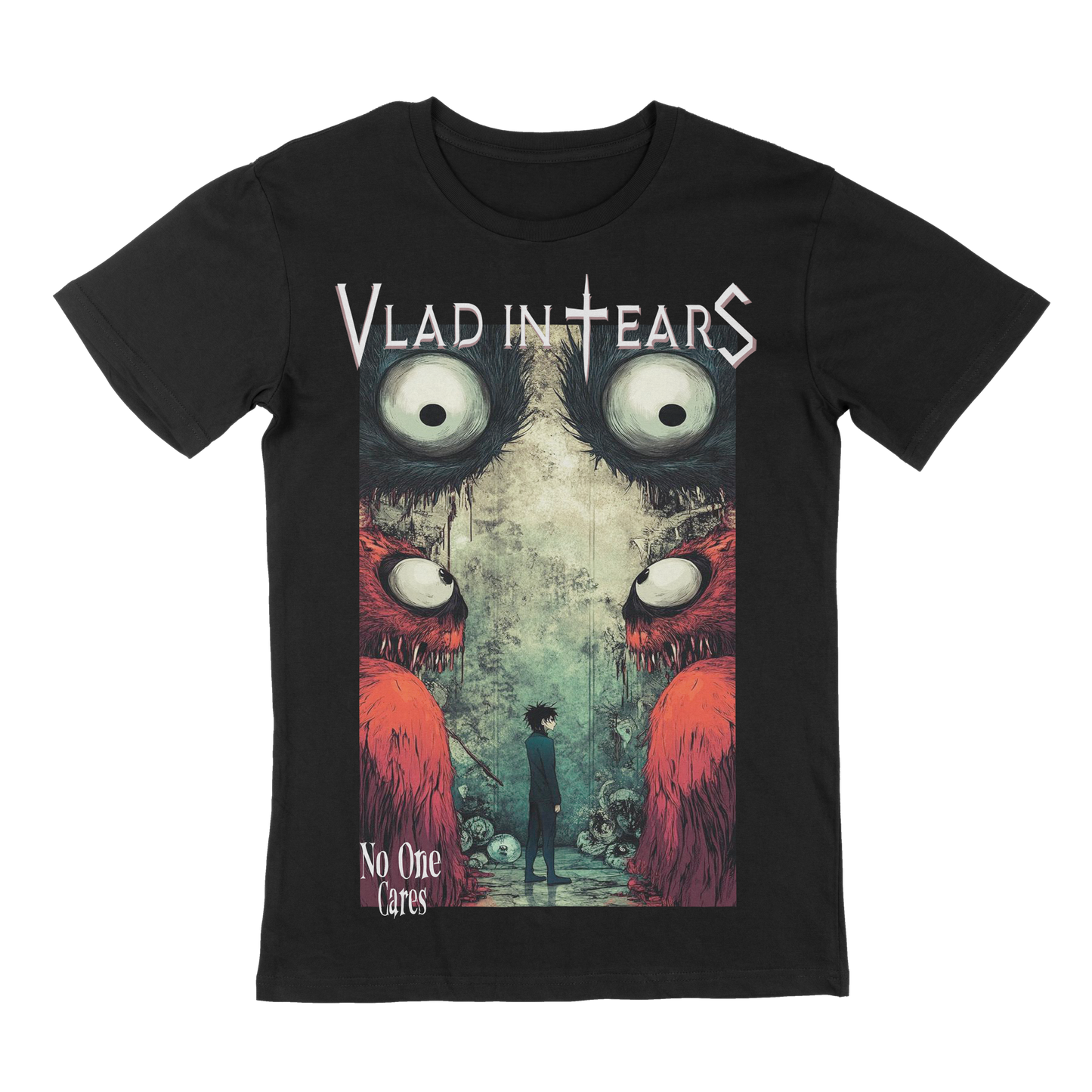 Vlad in Tears "No One Cares" T-Shirt